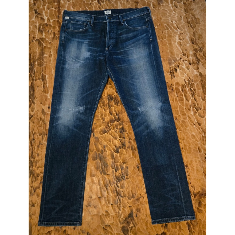 Citizens of Humanity Corey Slouchy Slim Jeans Dark Wash Blue Denim Size 30
